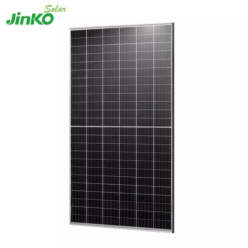 الطبقة 1 علامة تجارية بانل شمسية مزدوجة الوجه من جينكو 550W 570W 575W 580W 590W سعر بانل شمسية جينكو 620W 630W 710W 730W بانل فوتوفولتيك أحادي البلورة نصف خلية