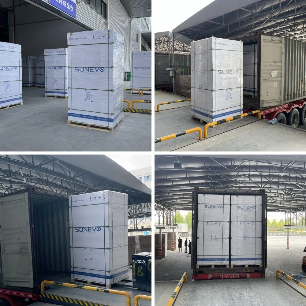 ألواح الطاقة الشمسية سونيڤو نوع بي سي ثنائي الوجه 700W 720W 750W 770W 800W 805W مع ضمان لمدة 30 سنوات للاستخدام الصناعي والتجاري