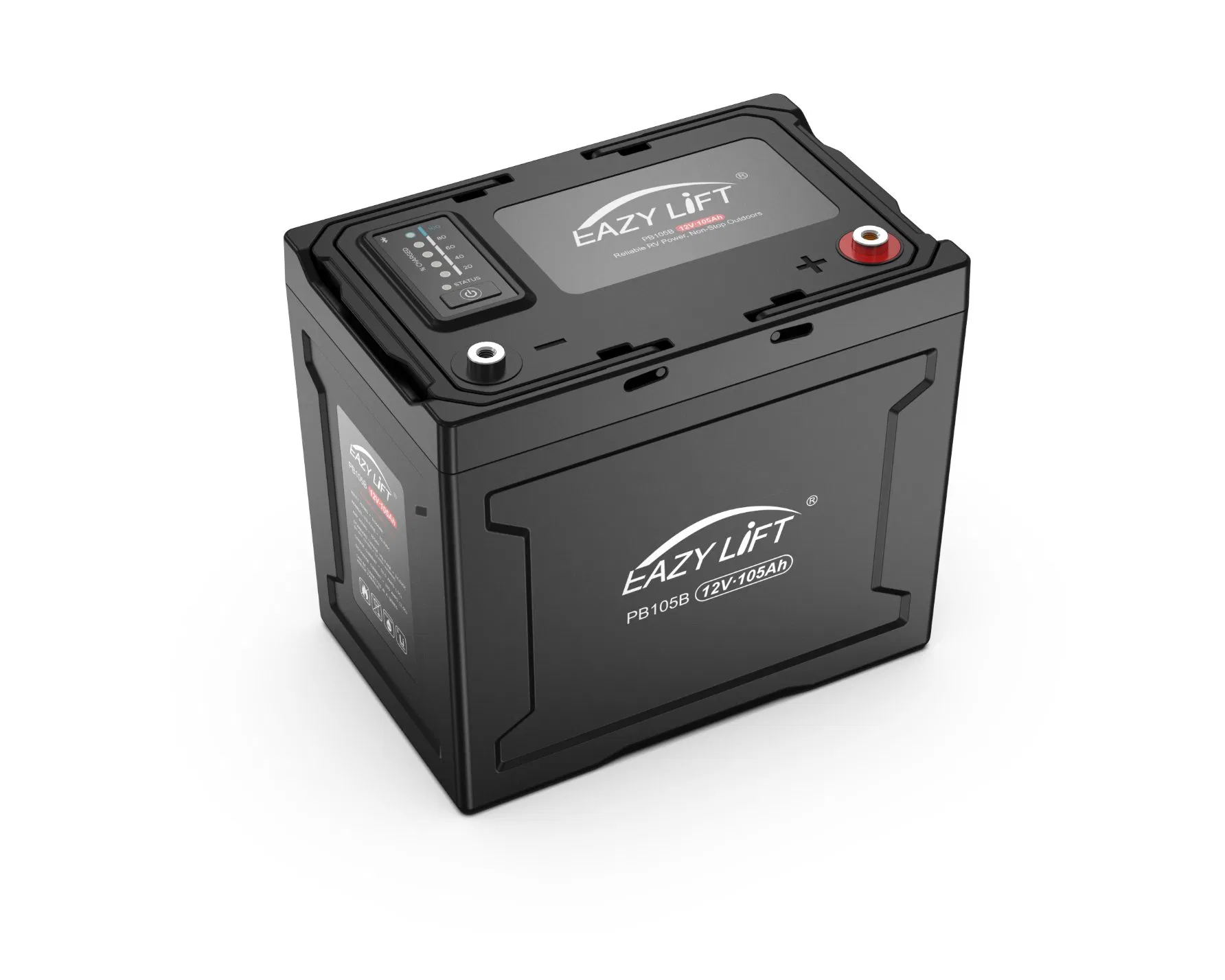 12V 100ah LiFePO4 بطارية ليثيوم فوسفات الحديد بطارية حزمة RV/عربة جولف يخت بحرية تخزين طاقة شمسية مع CE Un38.8