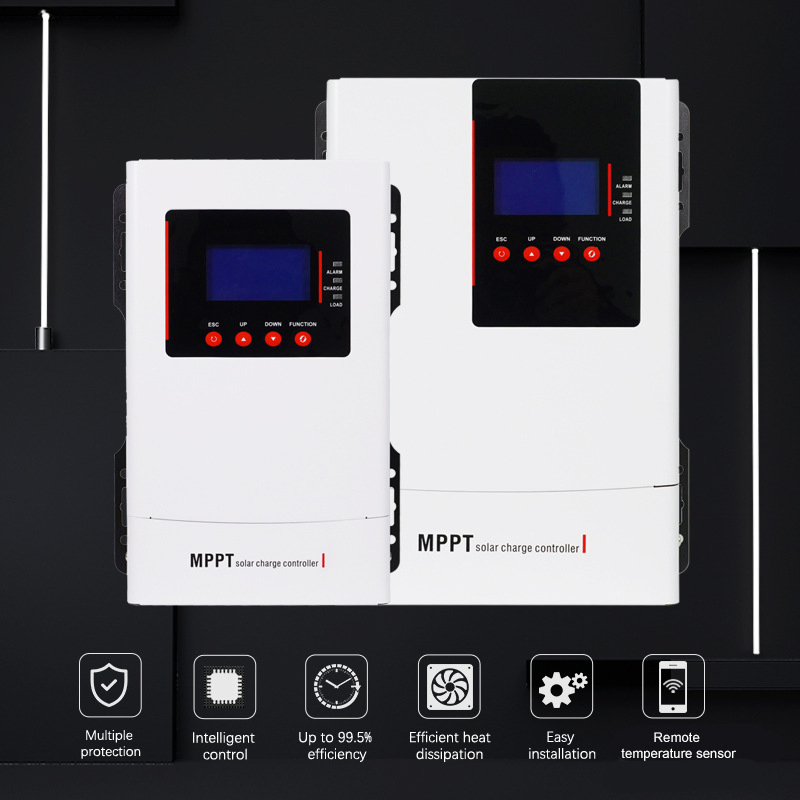 أفضل جودة 24V 48V 96V 30A 40A 60A 80W 100A جهاز تحكم شحن MPPT لوح الطاقة الشمسية MPPT