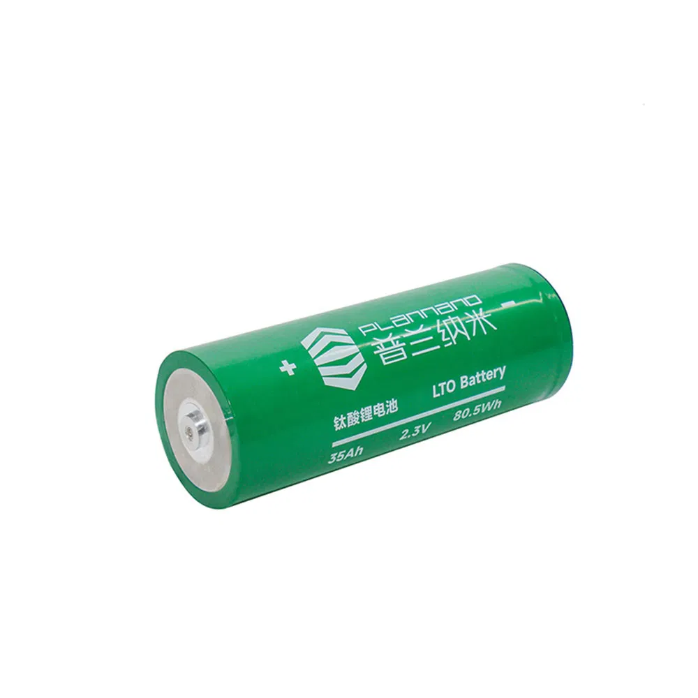 حزمة بطارية ليثيوم بلانانو: بطارية ليثيوم تيتانات شمسية، 2.4V 40ah بطارية ليثيوم أيون أسطوانية، يمكن تجميعها مع نظام تخزين الطاقة التجارية Ess