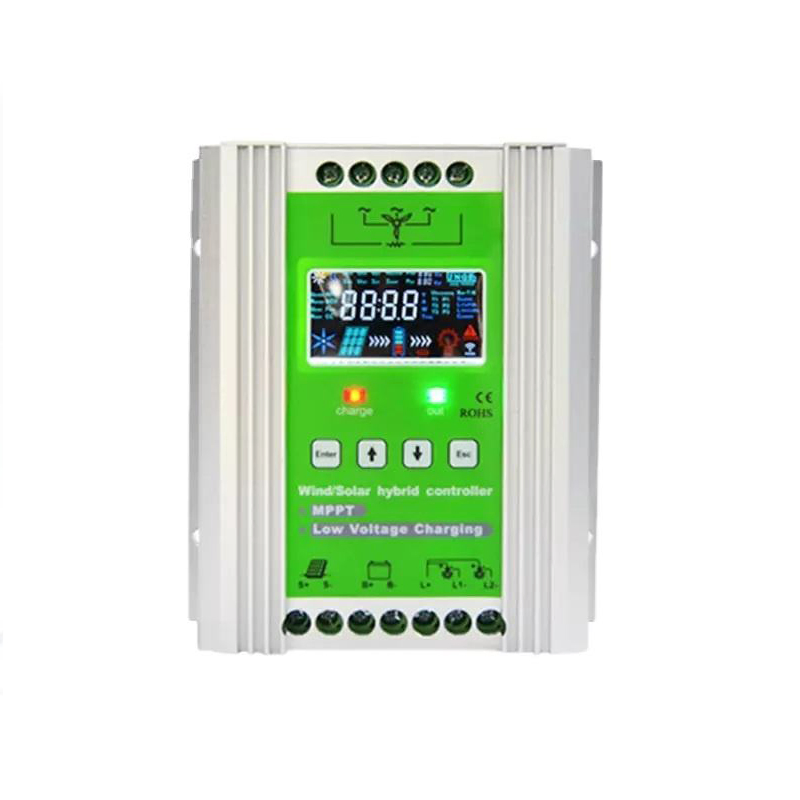 محول هجين للطاقة الشمسية والرياح 12V 24V 48V لوحدة 300W 400W 500W 600W 800W لتوربين الرياح