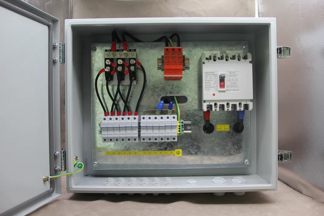 Solar Combiner Box View 1