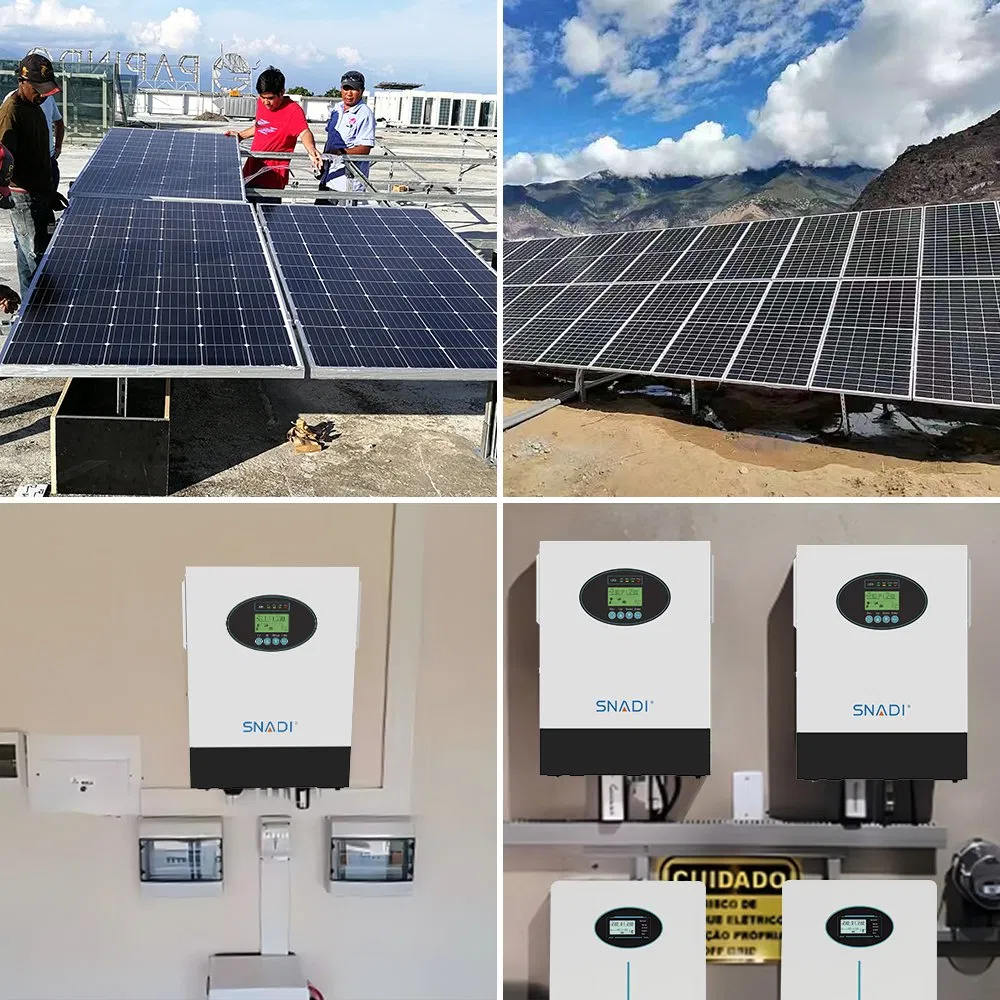 3kw نظام الطاقة الشمسية 5kw مجموعة نظام الطاقة الشمسية الهجينة