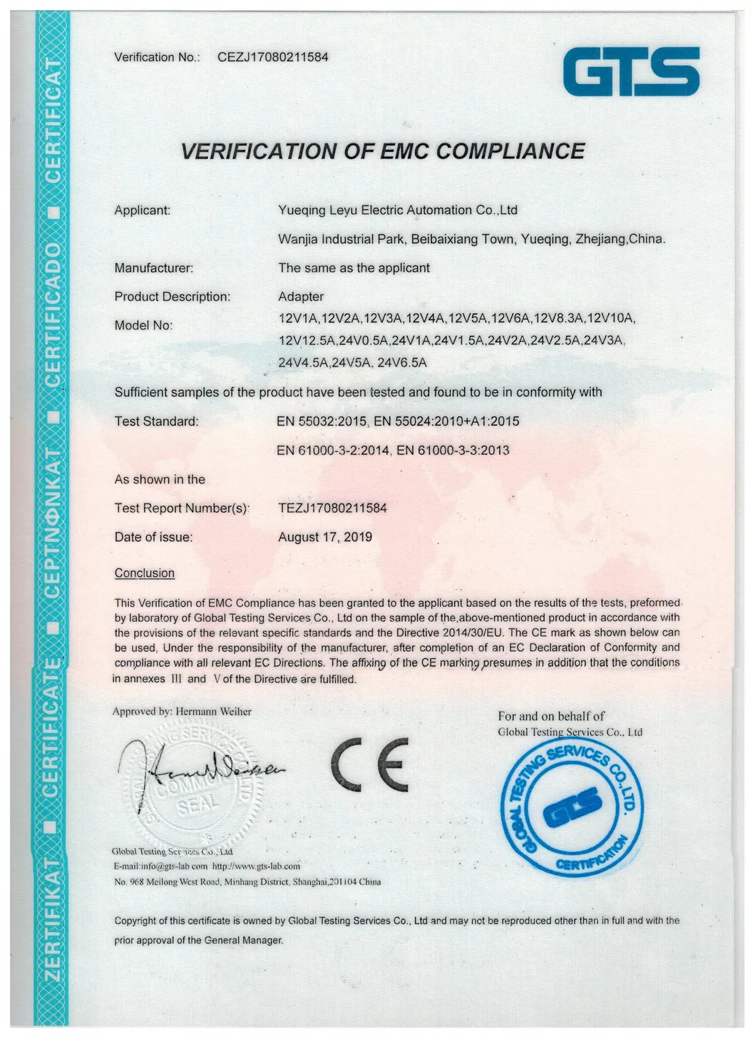 Certificate 2