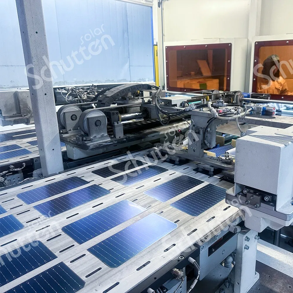 مصنع شوتن OEM 156cells وحدات الطاقة الشمسية 630W, 635W, 640W 645W 650W نظام الطاقة الشمسية ثنائي الوجه من نوع توبكون لوحة الطاقة الشمسية