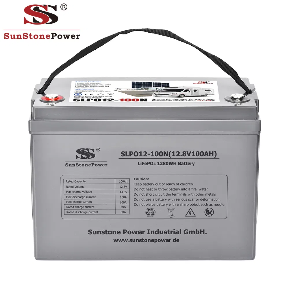 12V LiFePO4 بطاريات 12V 200ah بطارية تخزين شمسية ليثيوم عميقة الدورة