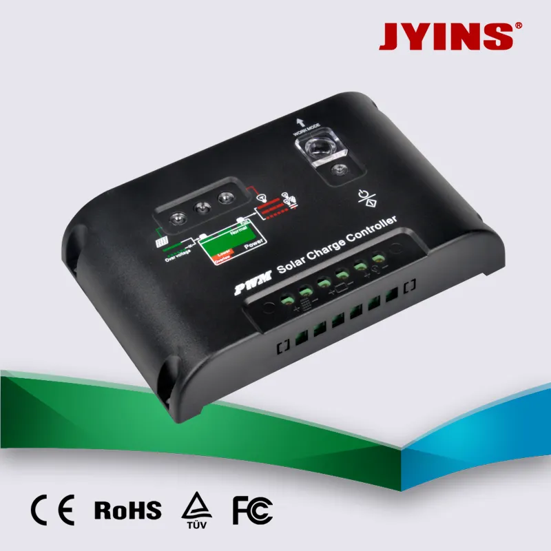 12V/24V 5A 10A 15A 20A جهاز تحكم شحن شمسي تلقائي بتعديل عرض النبضة
