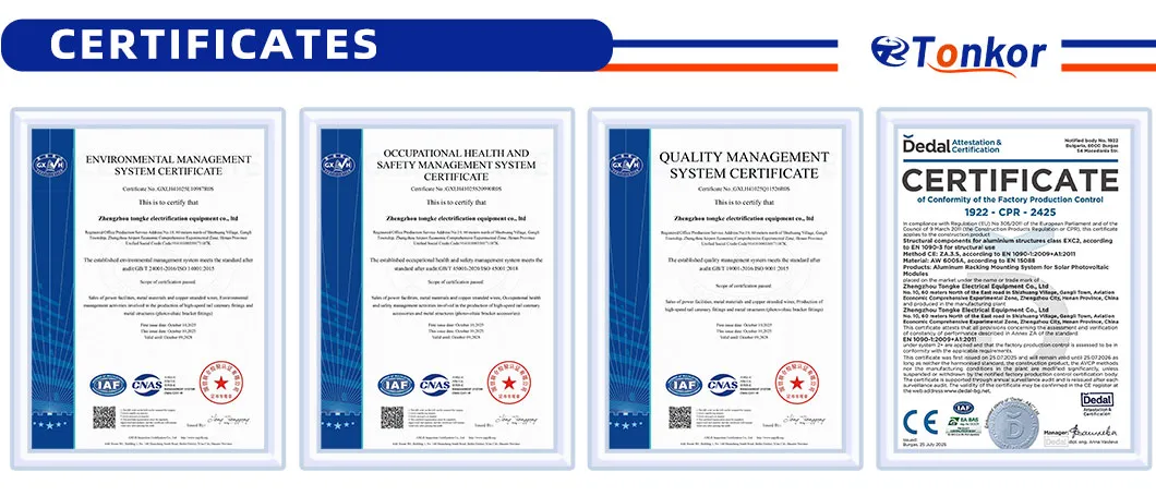 Certificates