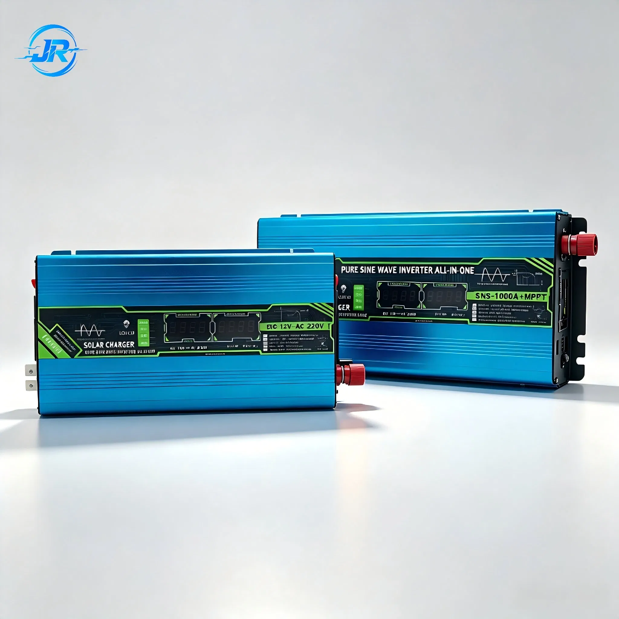 1000W 1500W 12V عاكس الطاقة الشمسية الهجين بموجة جيبية نقية 30A MPPT
