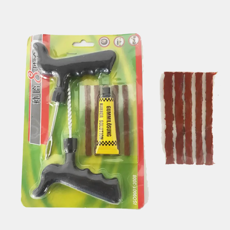 Ferramentas de Reparação de Pneus de Emergência Sem Câmara Universais para Bicicleta e Carro, Kit de Ferramentas para Reparação de Furos