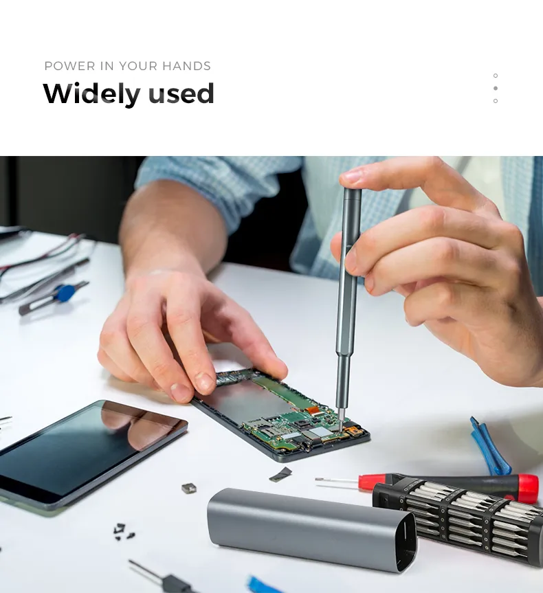 46 em 1 Conjunto de Chaves de Fenda de Pequena Precisão Profissional Kit de Ferramentas de Reparação Magnético Mini para Telefone Computador