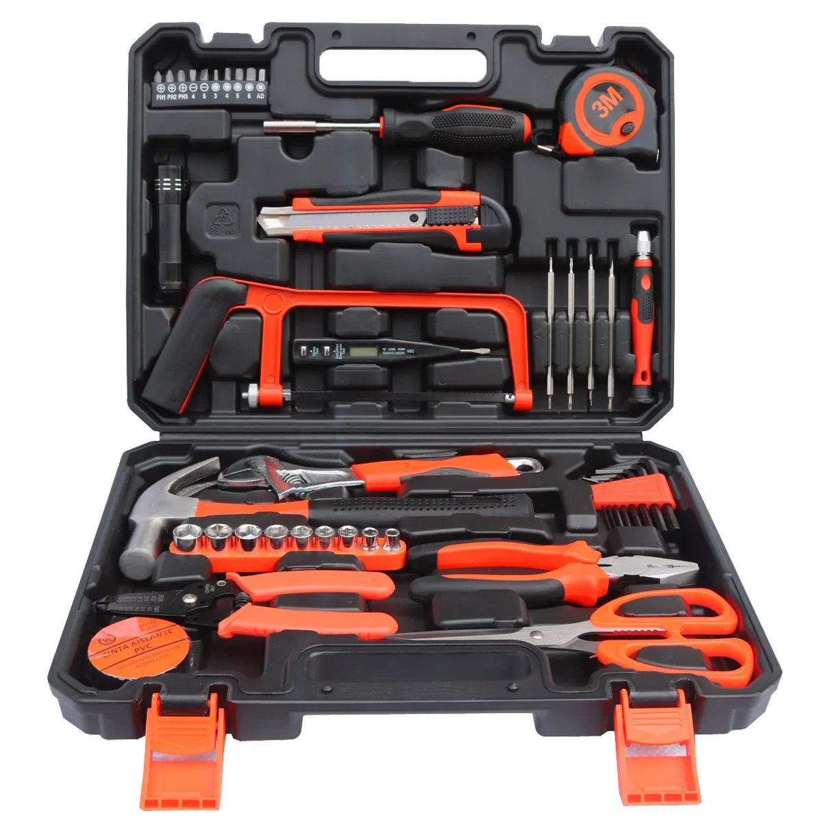 Antauto 158PCS Kit de Ferramentas Mecânicas Profissionais Ferramentas Manuais