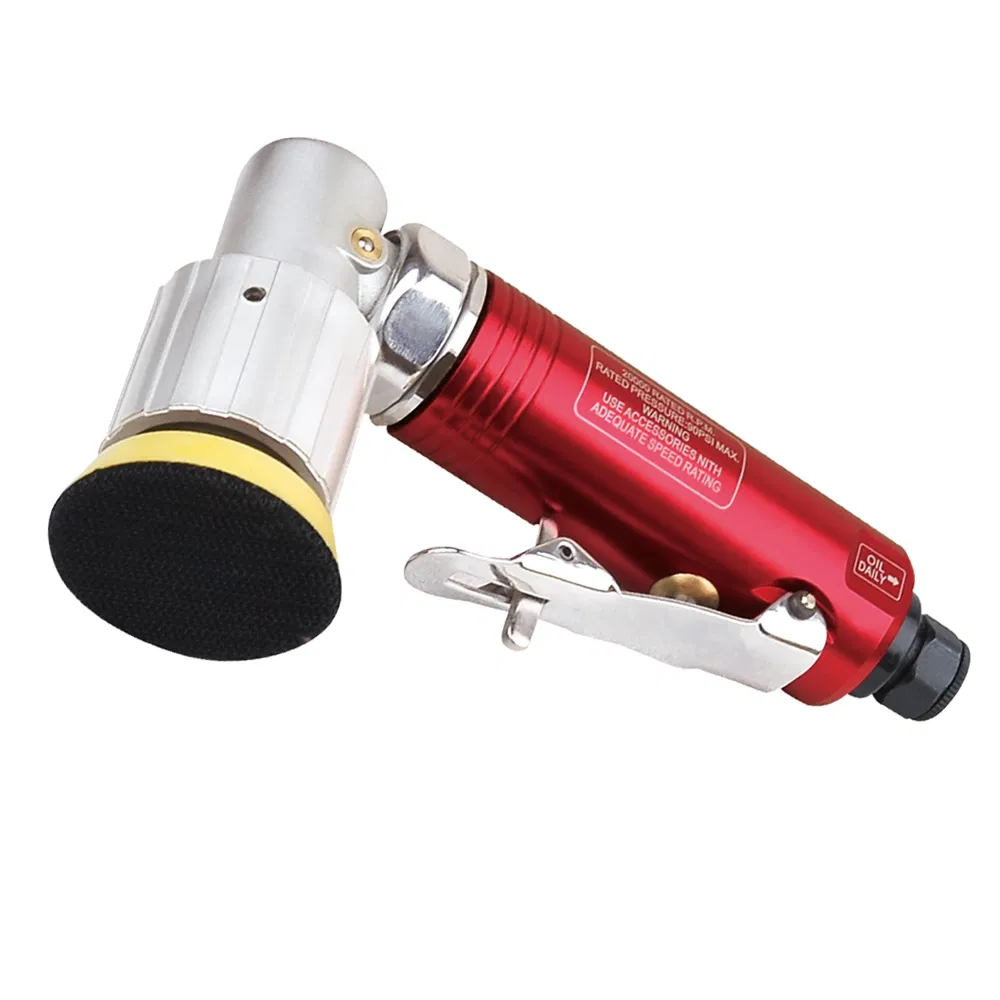 Kit de Máquina Orbital Aleatória Pneumática Mini Lixadora Polidora a Ar