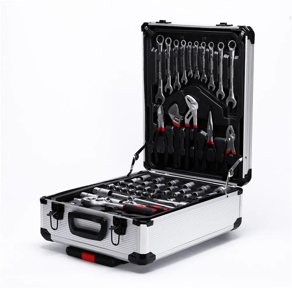 187PCS Kit de Ferramentas para Reparos Gerais em Casa e Automotivos com Estojo de Armazenamento