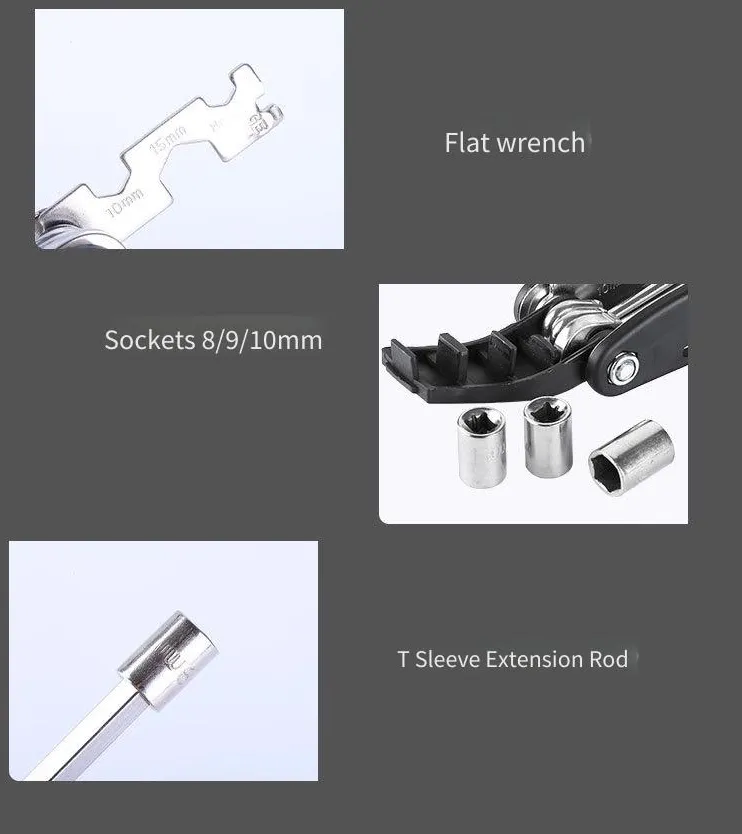 Kit de Ferramentas Mini Versátil 16-in-1 para Reparos