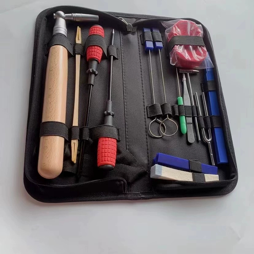 Kit de Afinação de Piano Profissional por Atacado com Ferramentas de Martelo de Afinação para Manutenção de Piano