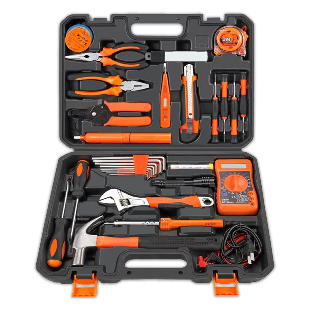 Conjunto de Ferramentas para Reparação Automotiva de Grau Industrial, Kit de Chaves Pesadas para Oficinas