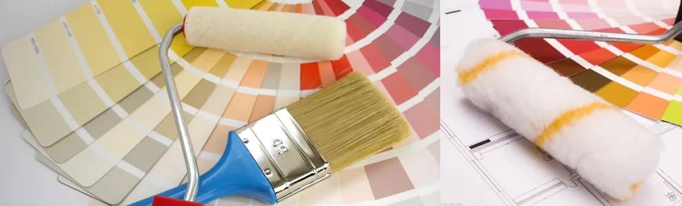 Pincéis e Rolos para Pintura e Construção