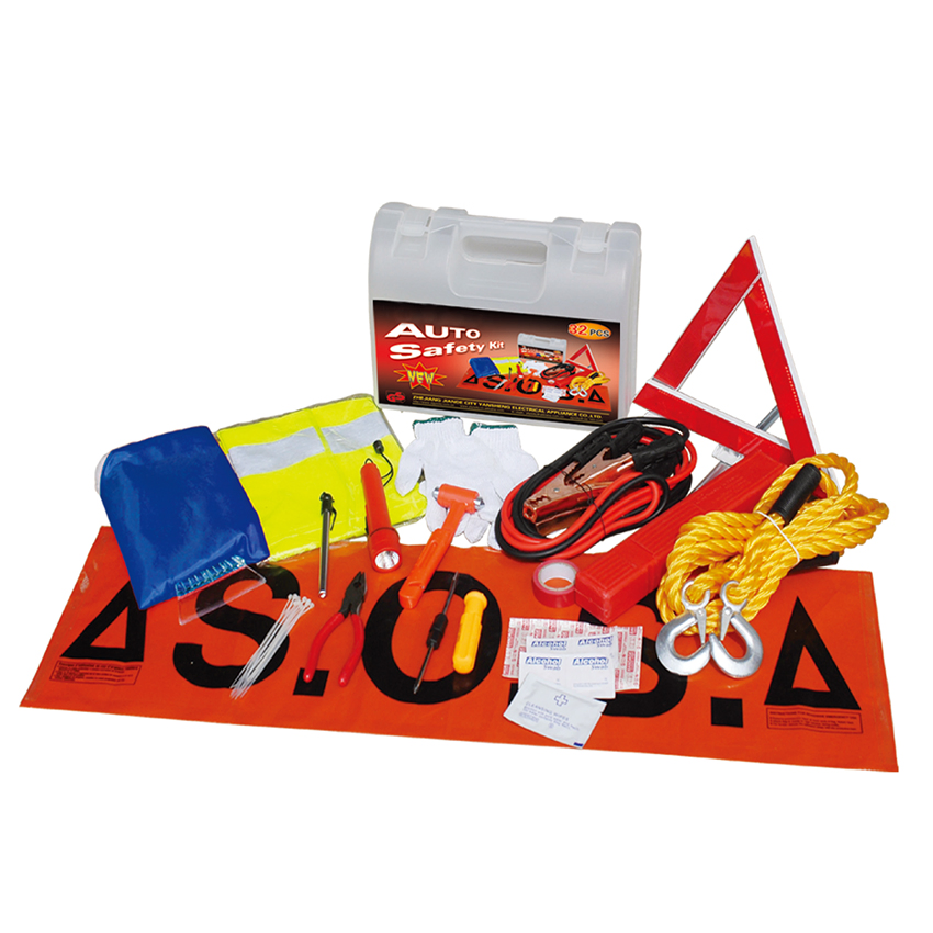 (Kits de Ferramentas de Segurança para Reparos de Emergência em Carros Portáteis)
