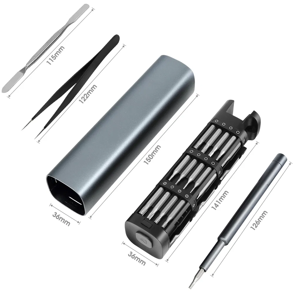 46 em 1 Conjunto de Chaves de Fenda de Pequena Precisão Profissional Kit de Ferramentas de Reparação Magnético Mini para Telefone Computador