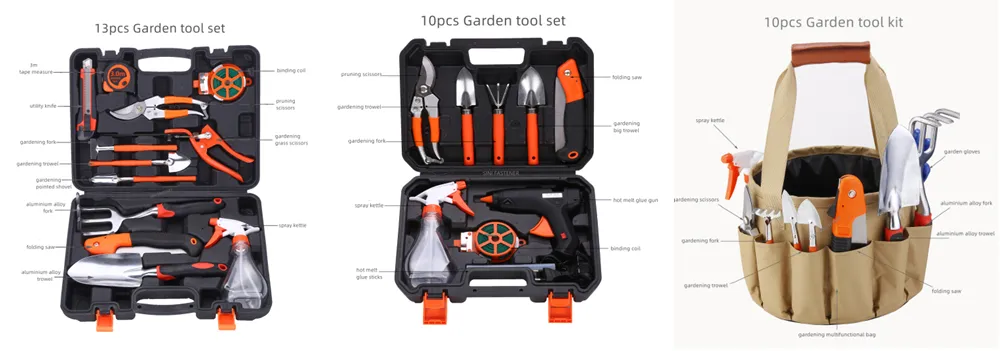 Conjunto de Ferramentas para Jardim de Alta Resistência para Manutenção Diária