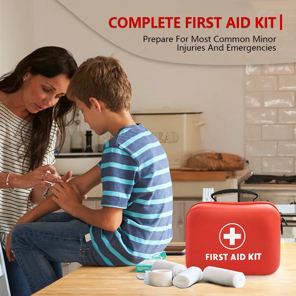 Kit de Primeiros Socorros 109 Peças Cuidados em Casa à Prova d'Água Compacto Kits Médicos de Trauma para Emergências em Casa Carro Viagem ao Ar Livre Camping Caminhadas