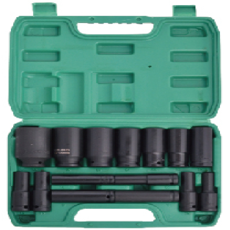 15PCS Conjunto de Ferramentas para Hardware Doméstico e Ferramentas Pneumáticas de Soquete Longo