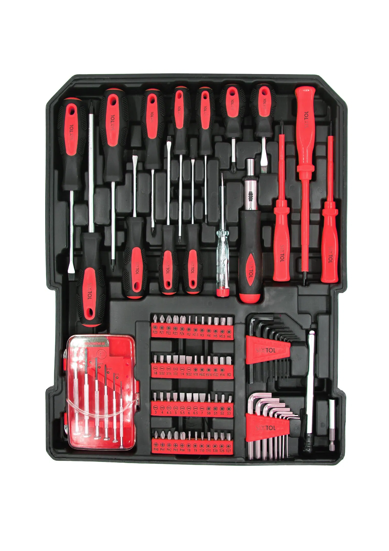 186PCS Conjunto de Ferramentas Mecânicas Profissionais Ferramentas Manuais