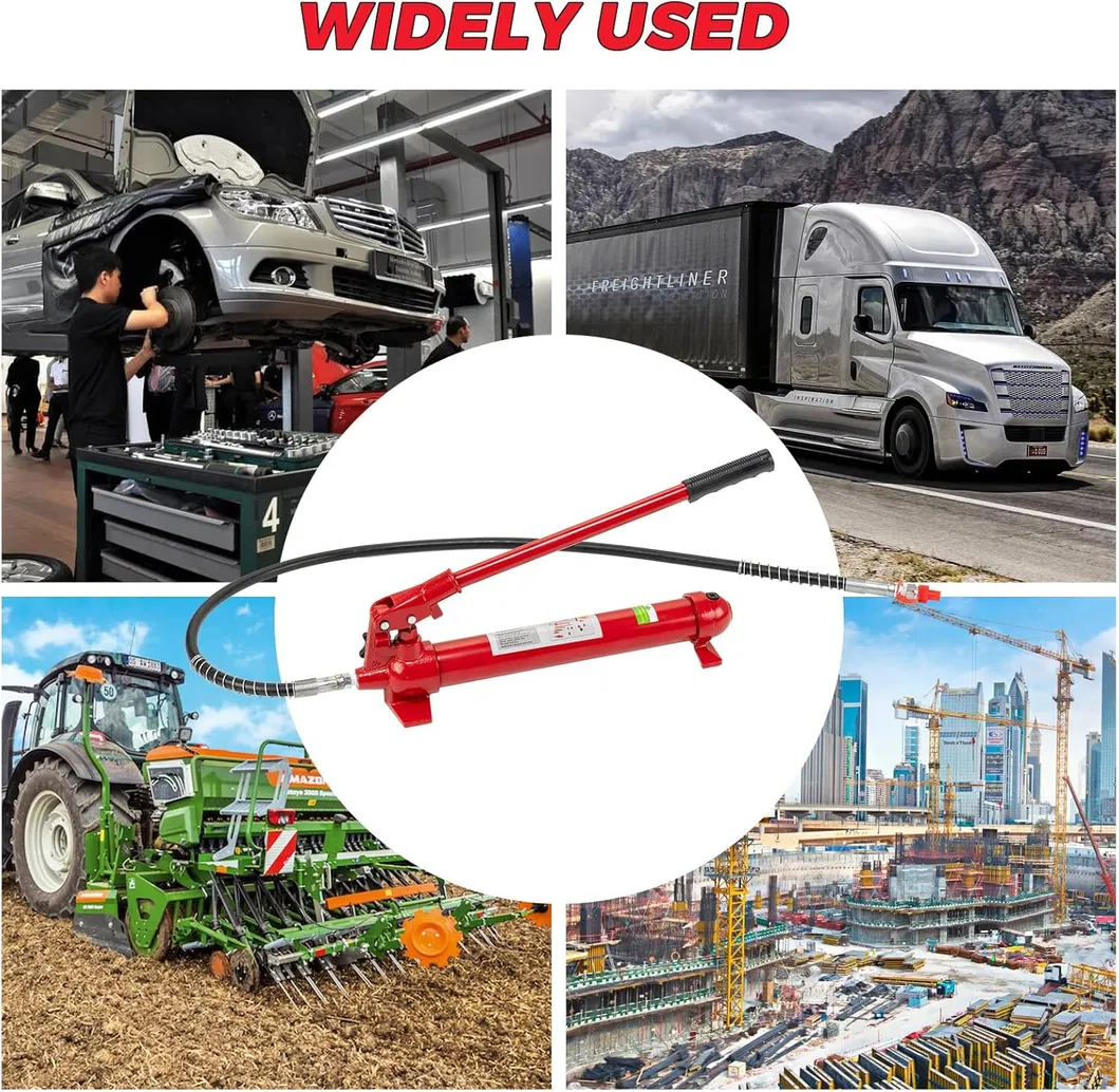 4 Kit de Reparação Ton Porta Power, Kit Hidráulico para Reparação de Carroceria, Ferramentas para Reparação de Estrutura Hidráulica