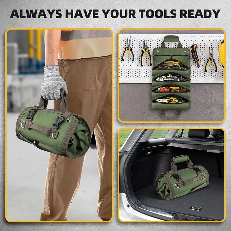 Ferramentas Portáteis Manuais Hardware Durável Múltiplos Bolsos Kits de Reparação Especializados para Carpinteiros e Eletricistas