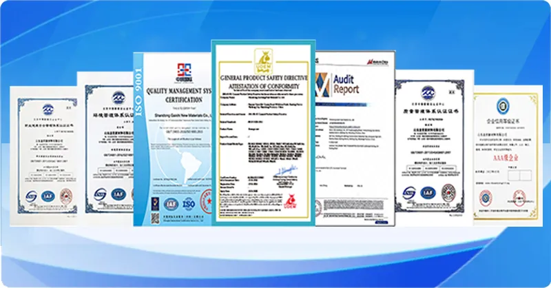 Certificados de Qualidade CE SGS ISO9001