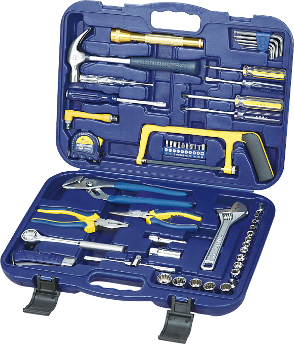 Conjunto de Ferramentas Manuais Portáteis 54PCS com Kit de Ferramentas de Alta Qualidade para Reparos Domésticos