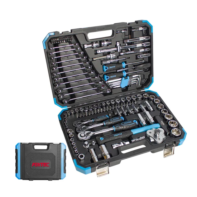 Fixtec 132PCS Mechanic Tool Box Set