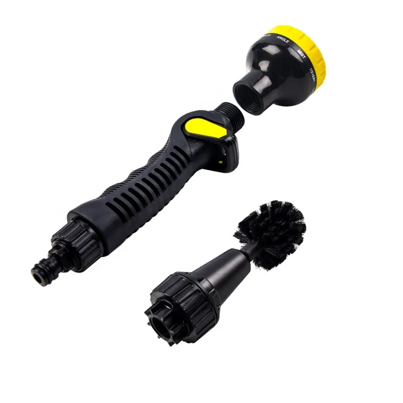 Kit de Pulverizador de Água Pesado para Jardim, Lavagem de Carros e Ferramenta de Limpeza