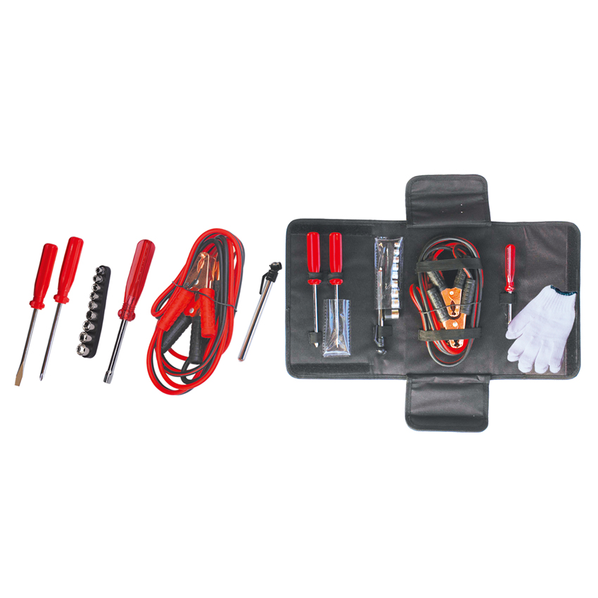 Conjunto de Ferramentas Bolsa de Ferramentas Kit de Reparação Ferramentas de Emergência para Carro
