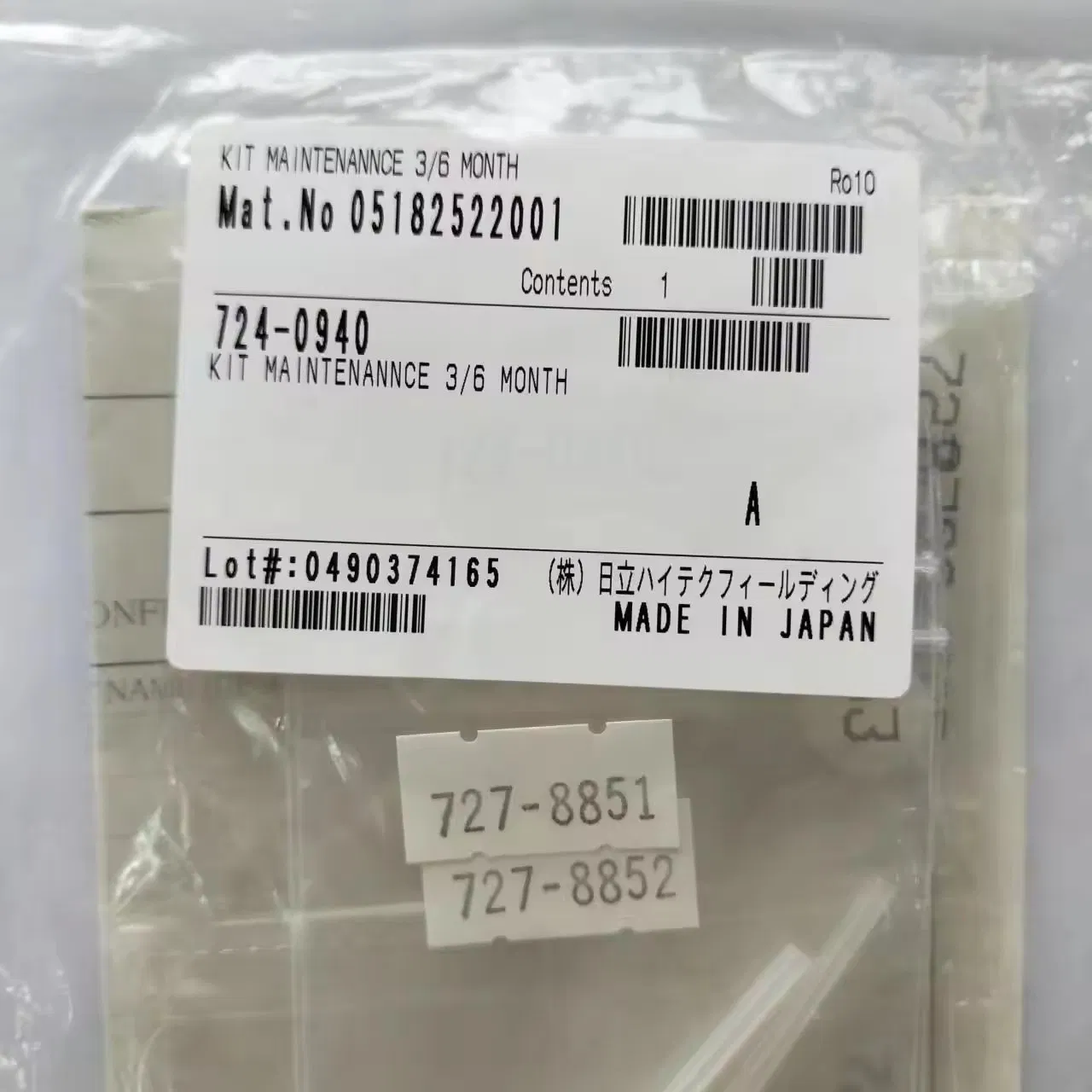Kit de Ferramentas de Manutenção Original Novo Cobas C311 para 3/6 Meses
