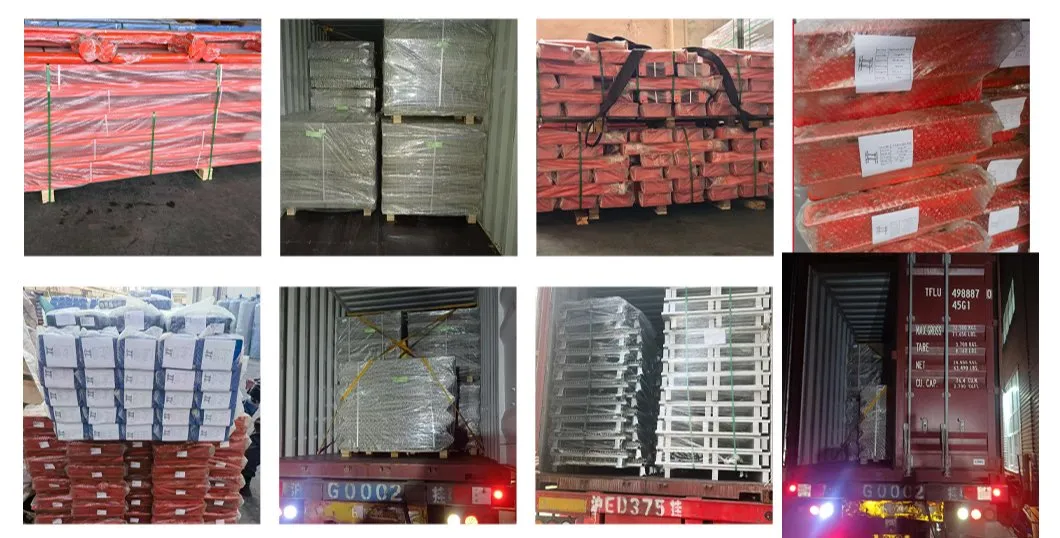 Kit Completo de Corrimão de Segurança Galvanizado para Plataformas Mezanino de Alta Resistência