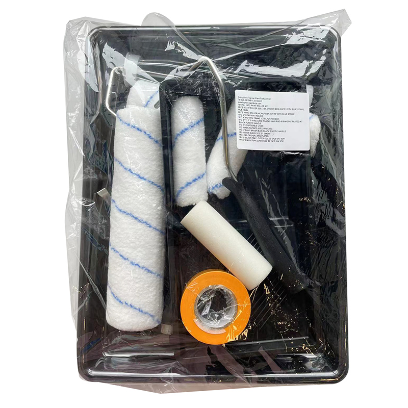 Kit de Bandeja de Tinta, Kit de Rolo de Tinta, Kit de Pincel de Tinta para Promoção