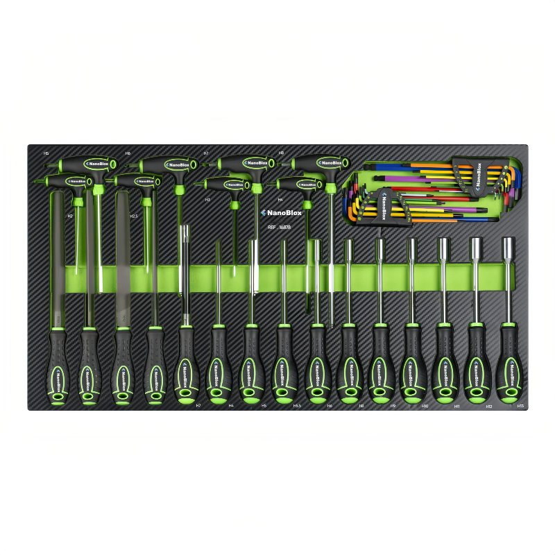 Kit de Ferramentas de Reparação Automática Nanoblox Ferramentas para Mecânico Automotivo Ferramenta Métrica para Reparos Rápidos
