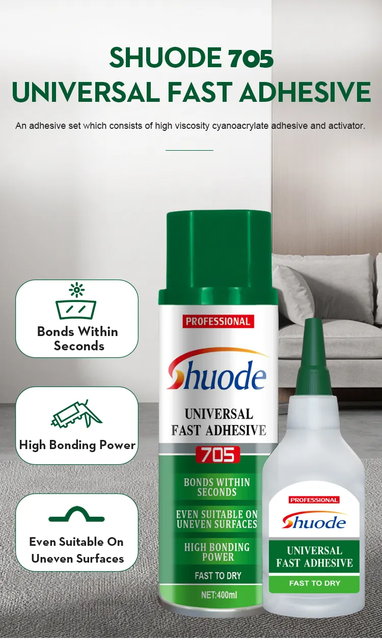 Kits de Ativador Spray de Alto Desempenho para Reparos Rápidos em Cozinhas e Ambientes
