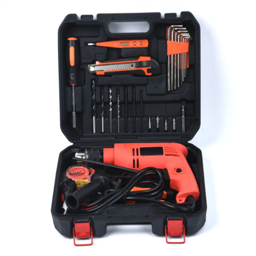 31 Conjunto de Ferramentas de Hardware Multi Função Chave de Fenda Elétrica Conjunto de Furadeira Ferramentas para Reparos Domésticos Eletricista Marcenaria Caixa de Ferramentas de Hardware
