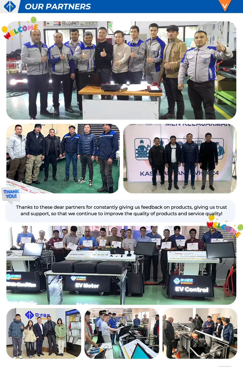 Equipamento de formação do sistema eletrónico elétrico Kit de ferramentas elétricas para automóveis