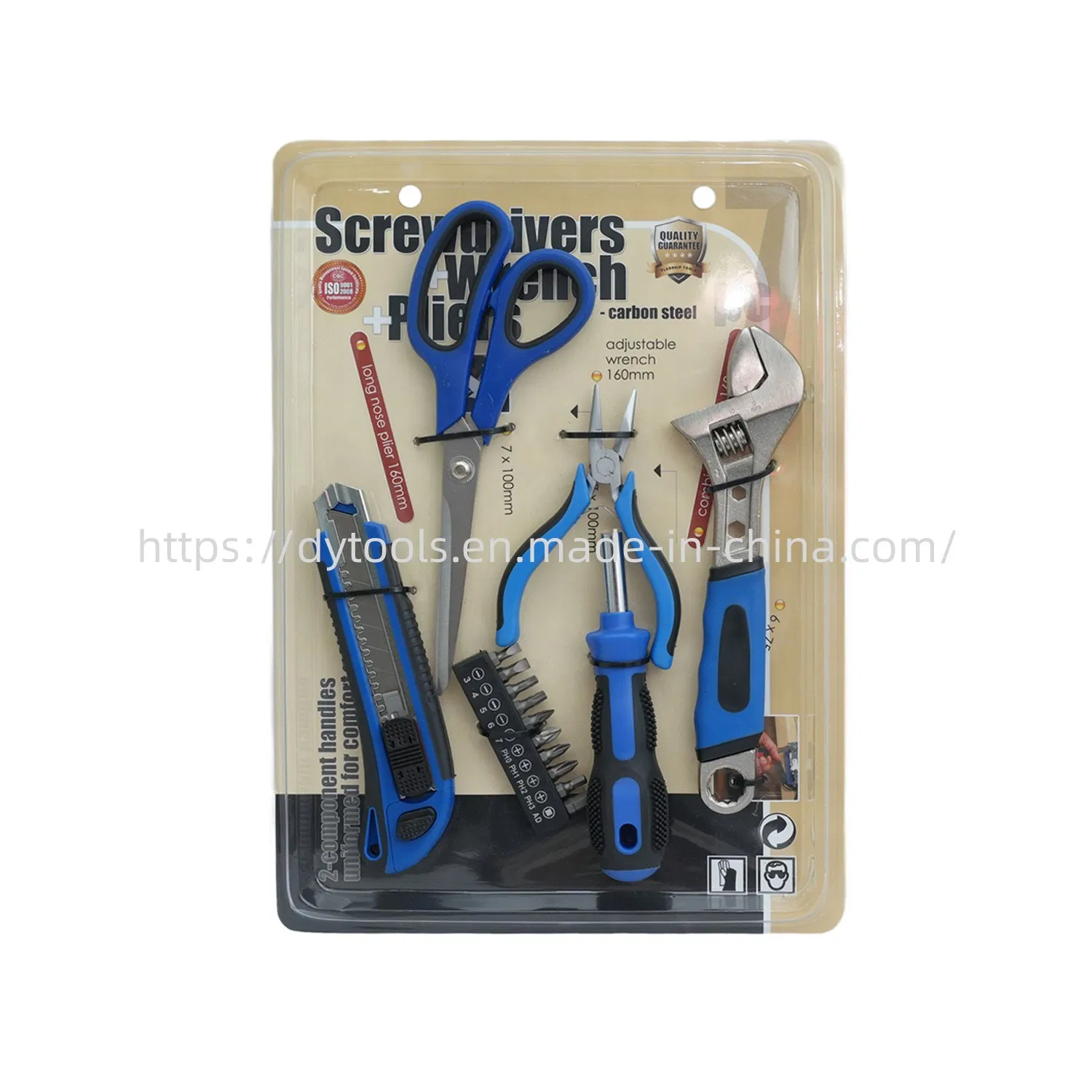 40PCS Dama Kit na Bolsa de Ferramentas