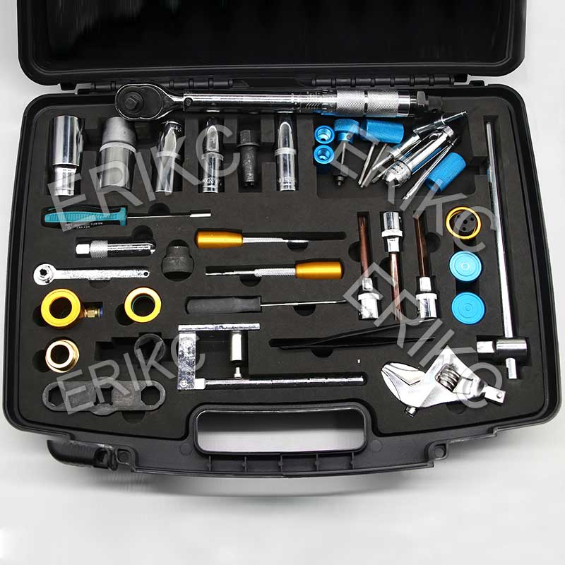 Kit de Ferramentas para Reparo de Injetores de Combustível Diesel com Sistema de Rail Comum 40 PCS