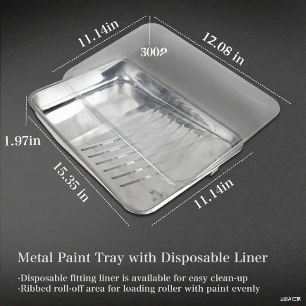 9PCS Kit de Rolo de Pintura para Decoração de Paredes de Férias Melhorias em Casa DIY