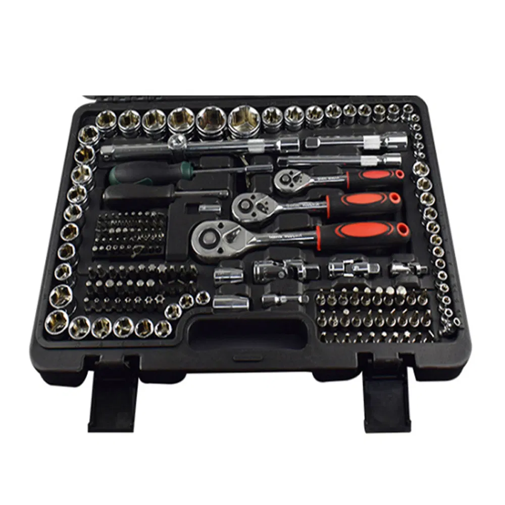 218 Conjunto de Ferramentas para Caixa de Ferramentas de Mão Hardware Automotivo Multitool Reparação Bicicleta Motocicleta para Conjunto de Ferramentas de Carro