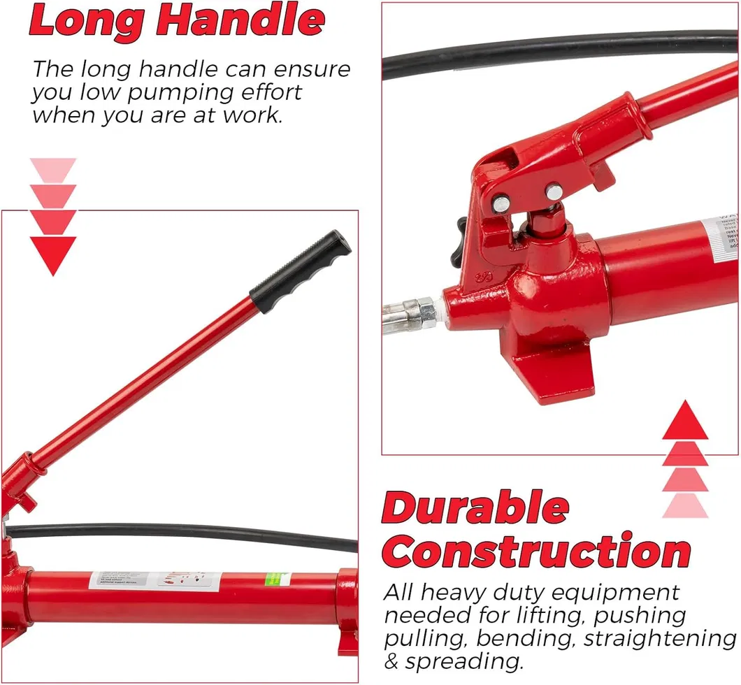 4 Kit de Reparação Ton Porta Power, Kit Hidráulico para Reparação de Carroceria, Ferramentas para Reparação de Estrutura Hidráulica
