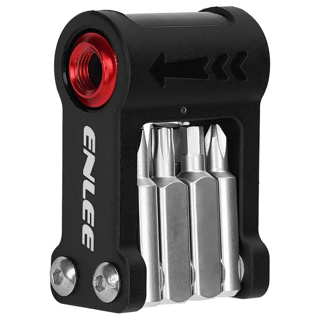 Enlee En55 Kit de Ferramentas Portátil para Reparação de Bicicleta Mini com CO2 Inflador para Manutenção de Bicicleta