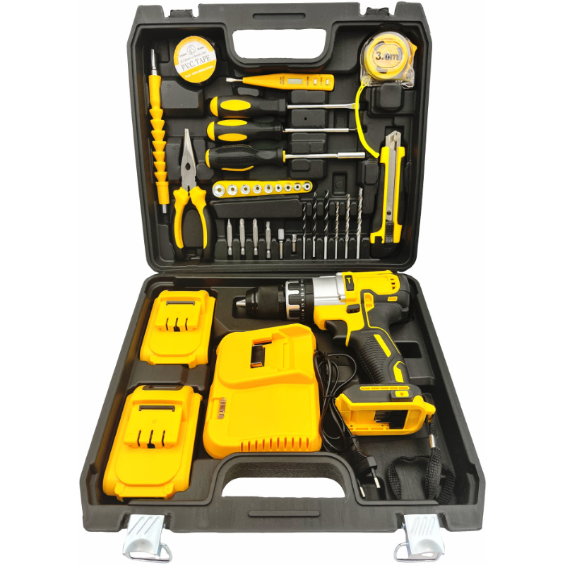 Kit de Ferramentas de Lítio Versátil para Melhorias e Reparos em Casa